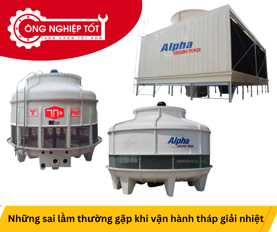 Tổng quan về vận hành tháp giải nhiệt trong công nghiệp
